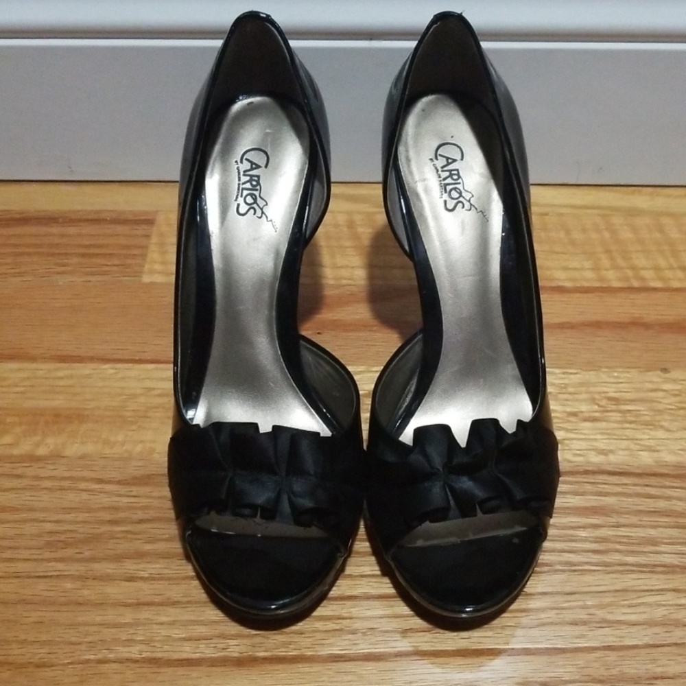 Carlos Santana open toed shoes